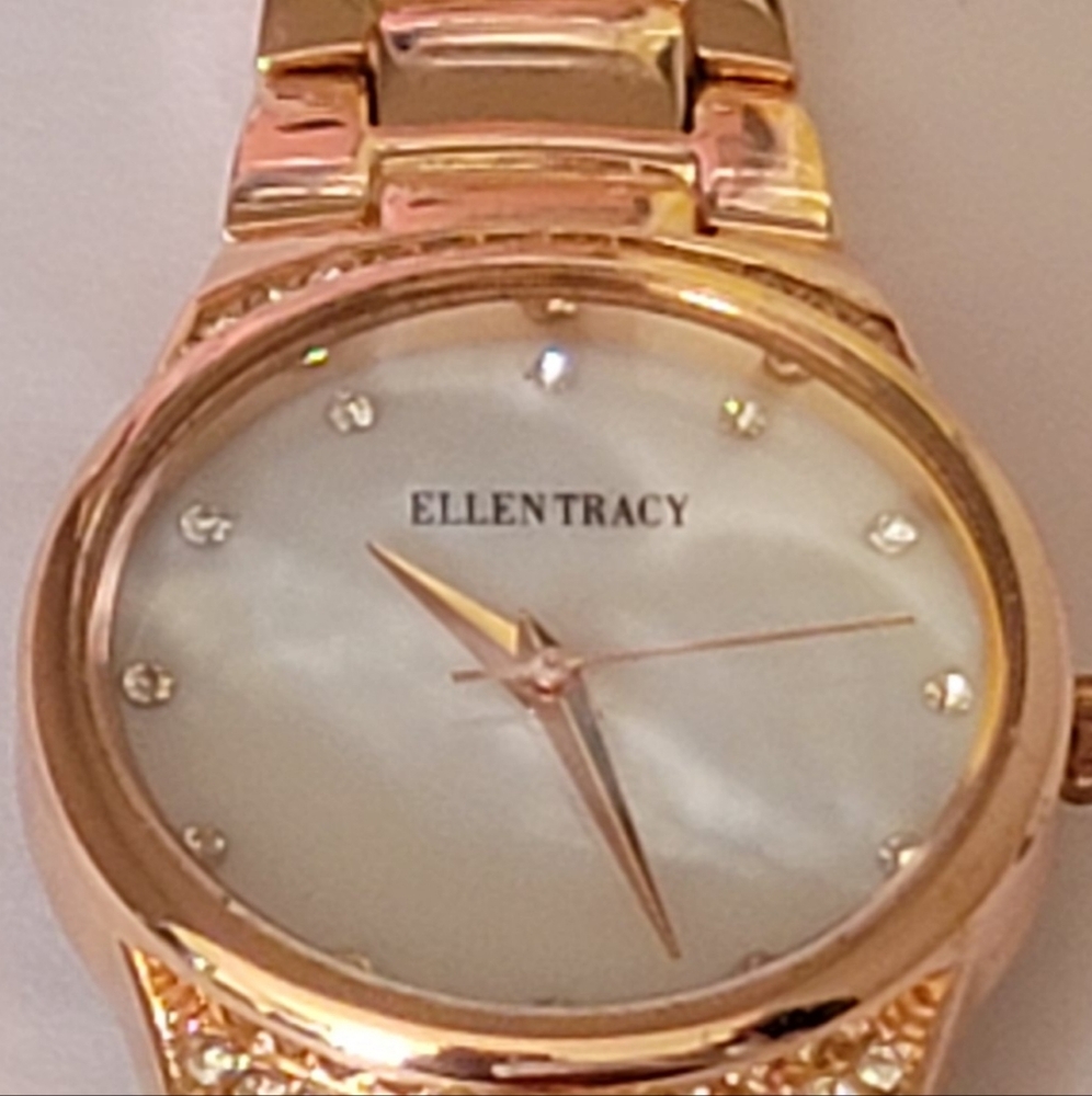 Ellen Tracy Gold Women's Watch